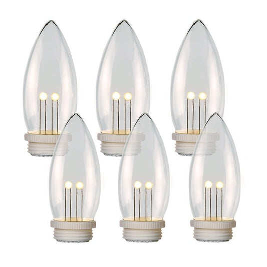 Celestial Lights LED Battery Operated Candle Replacement Bulbs - Shimmering Bulb - Celestial Lights