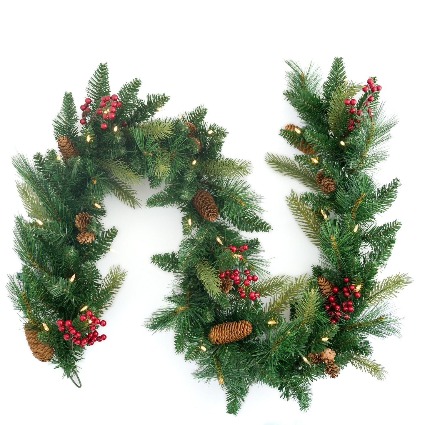 Woodland Garland - Battery Operated with Dual Color Lights