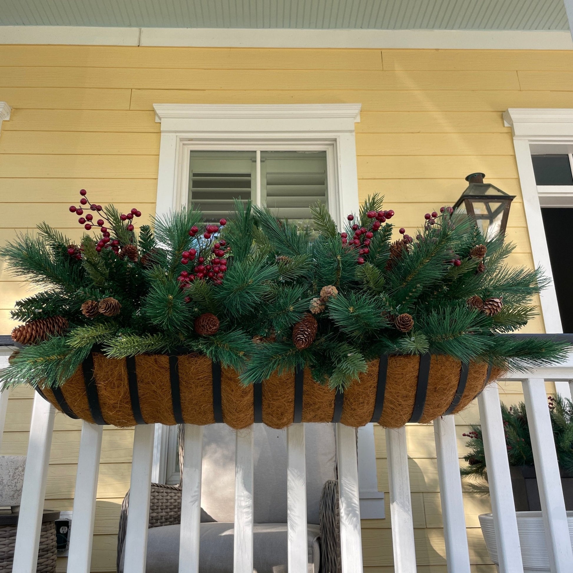Woodland Window Box Filler: Pre - Lit or Unlit - Celestial Lights