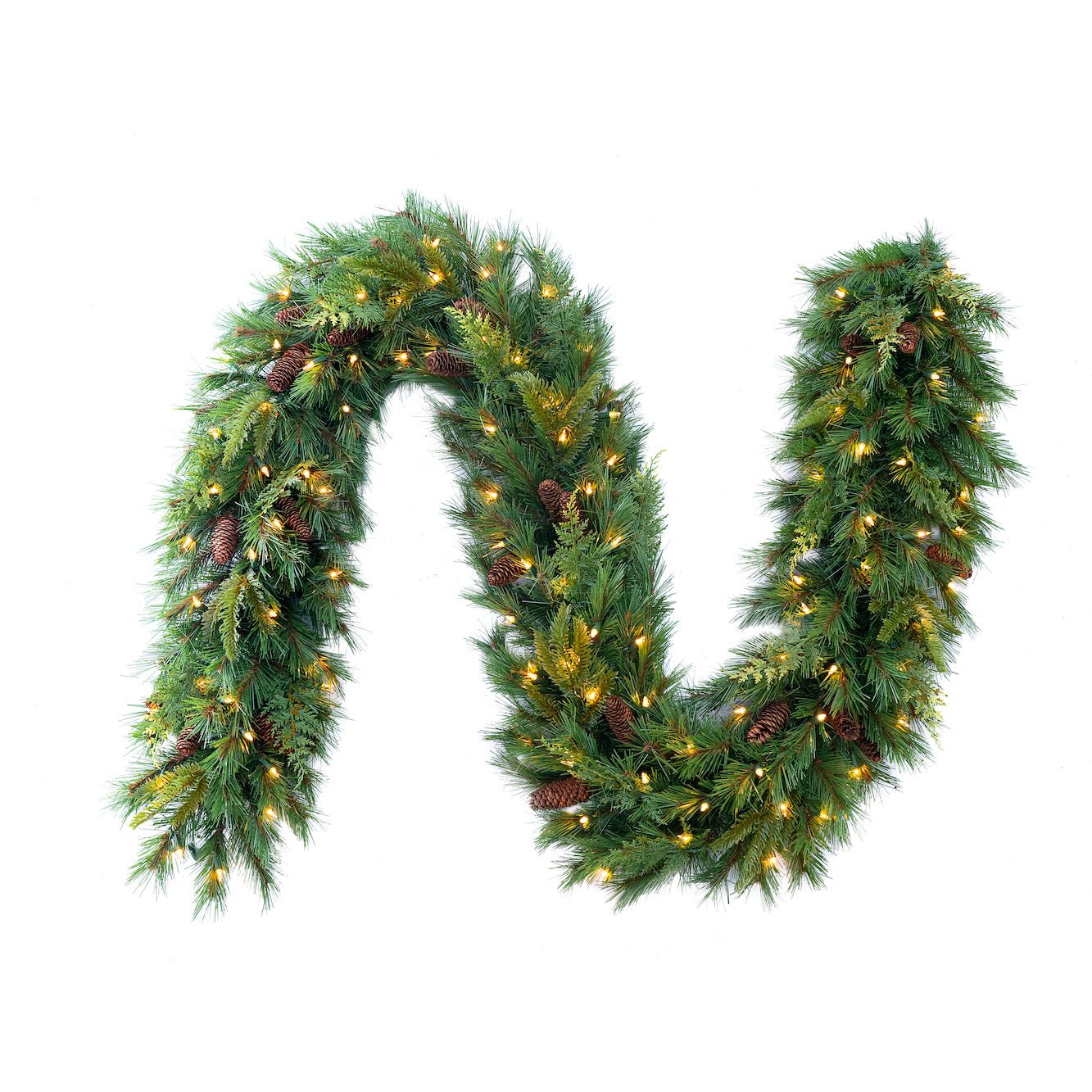 Aspen Garland - Battery Operated with Dual Color Lights