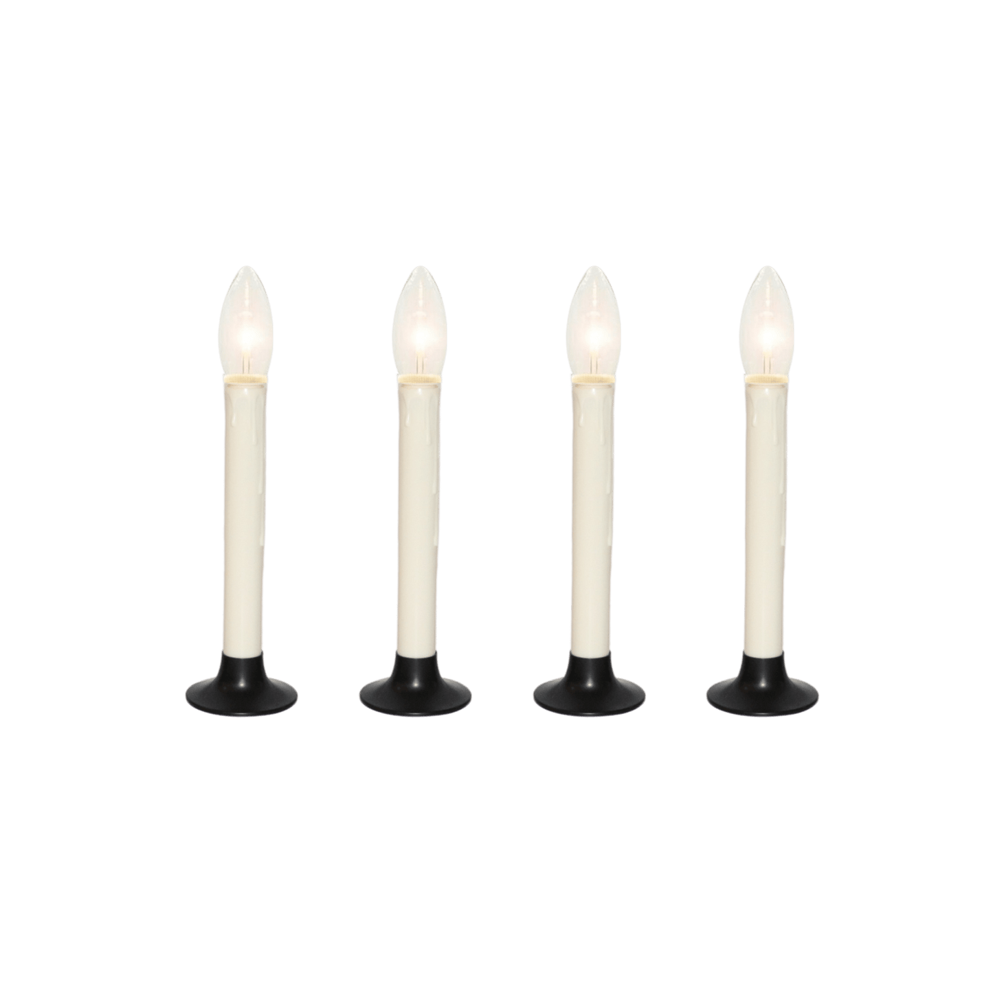 Battery Operated Classic Window Candles - Without Remote - Set of 4 or 6 - Celestial Lights