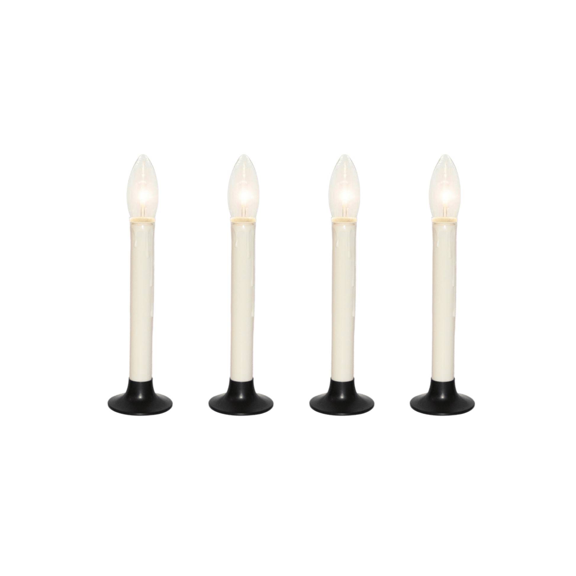 Battery Operated Classic Window Candles - Without Remote - Set of 4 or 6 - Celestial Lights