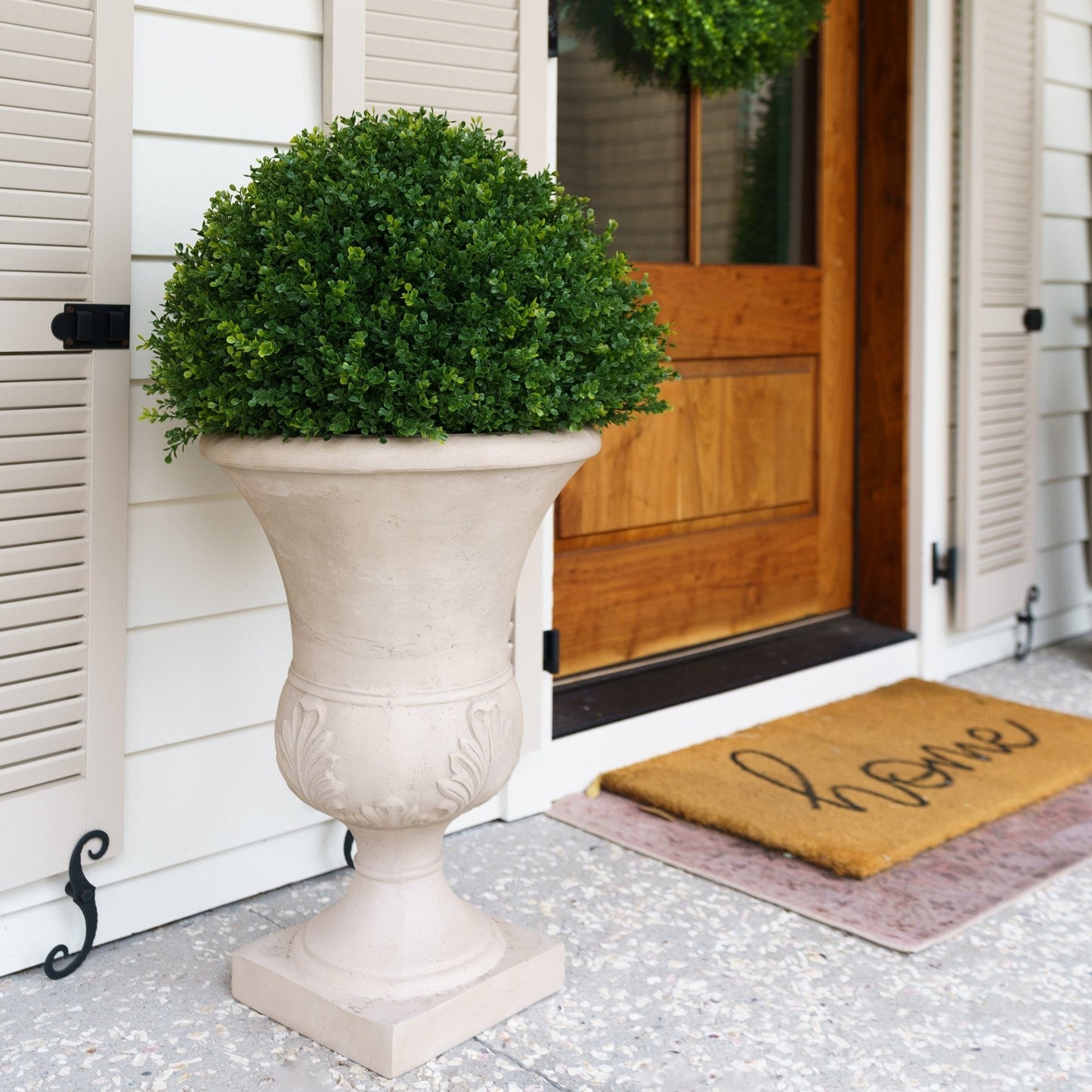 Lifelike Boxwood Sphere