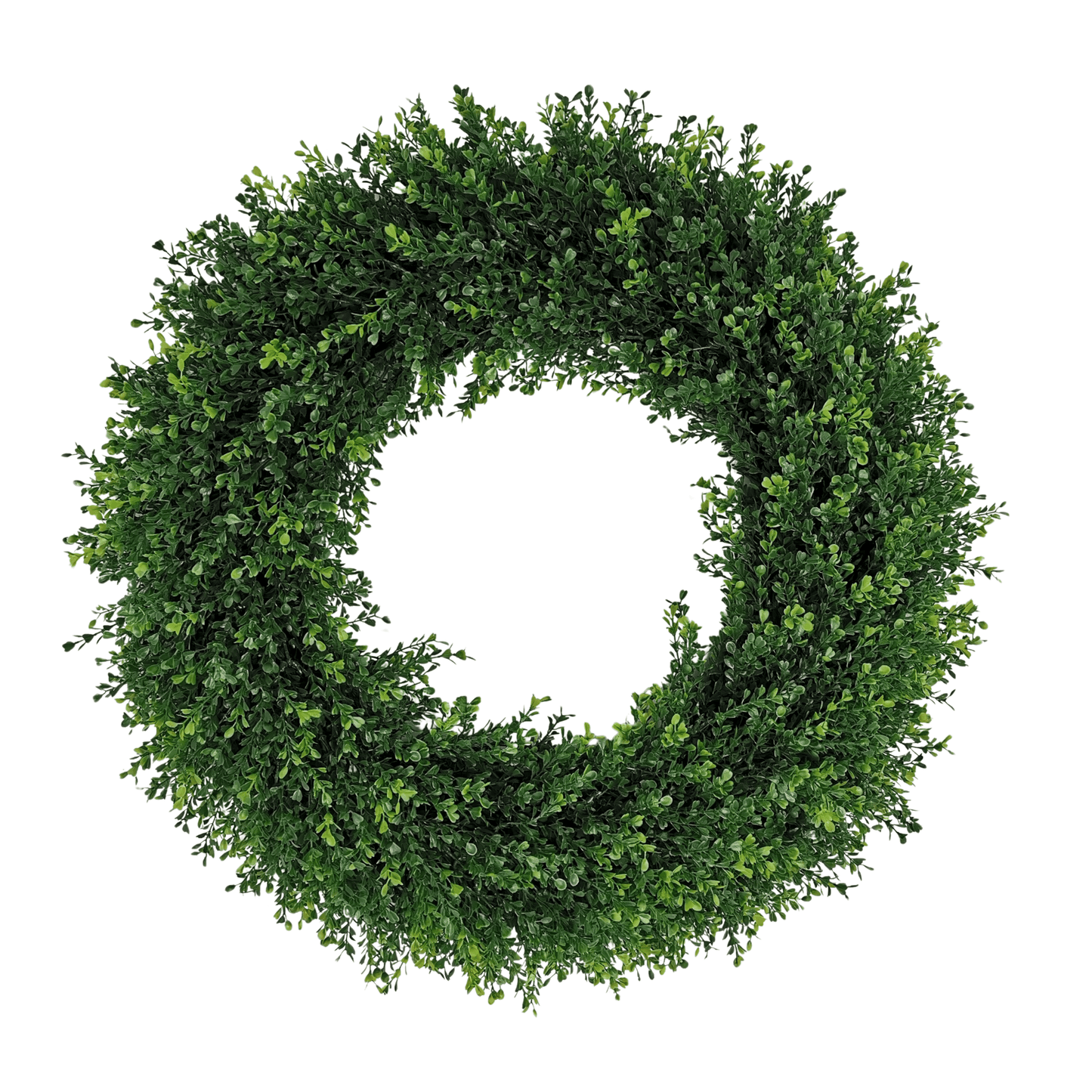 Lifelike Boxwood Wreath
