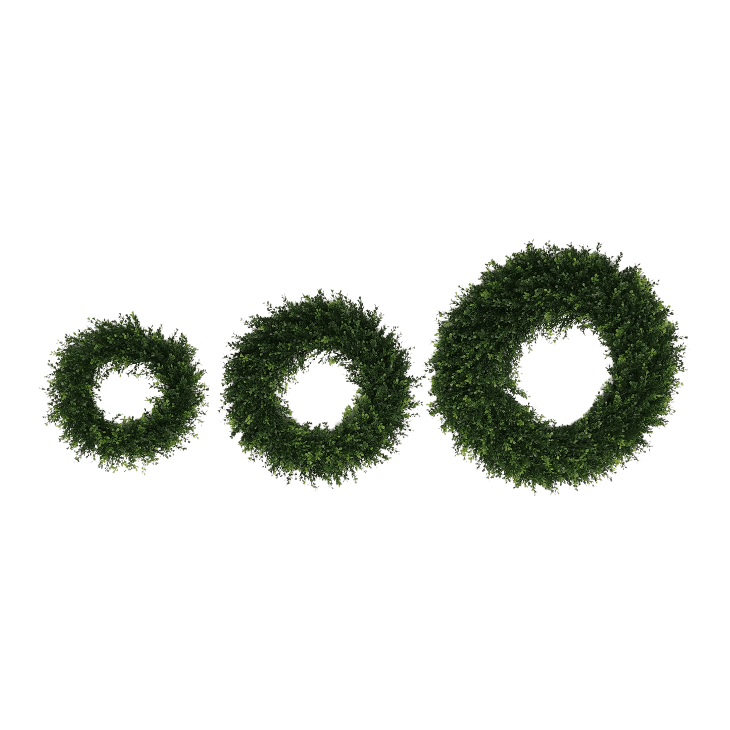 Lifelike Boxwood Wreath