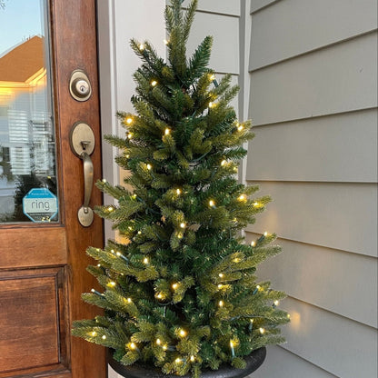 Plug-In Stake Tree with RGBWW LEDs and 50 Color Combination & Function Settings