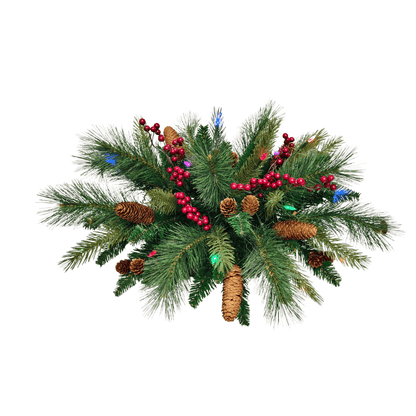 Woodland Window Box Filler: Pre-Lit or Unlit