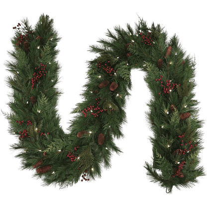 Plymouth Garland - Battery Operated with Dual Color Lights