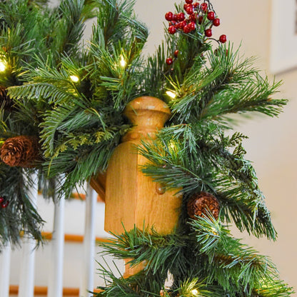 Plymouth Garland - Battery Operated with Dual Color Lights