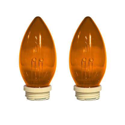 Set of 2 Replacement Bulbs for Suction Cup Candles - Celestial Lights