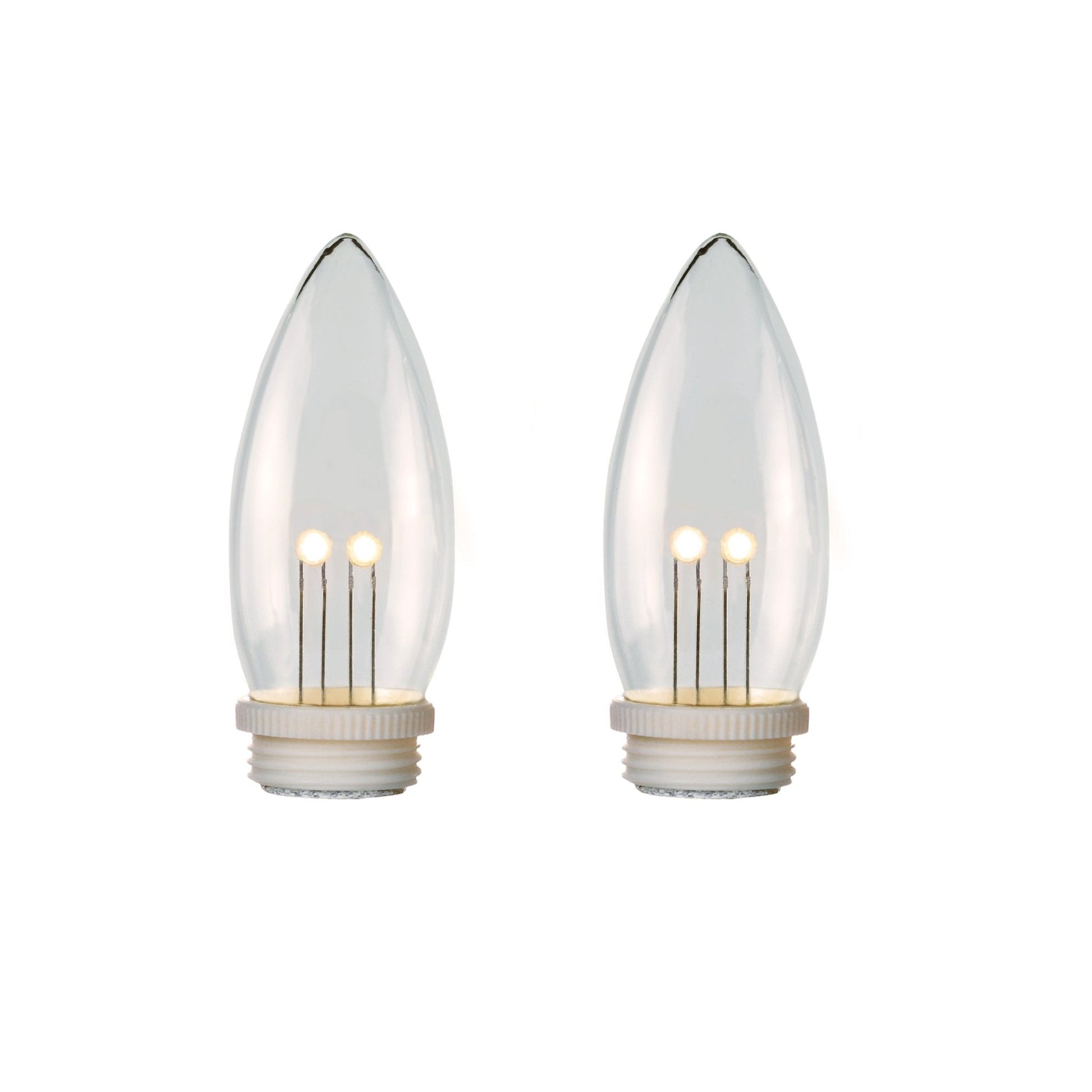 Set of 2 Replacement Bulbs for Suction Cup Candles - Celestial Lights