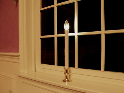 Battery Operated Traditional Adjustable Window Candles - Without Remote - Set of 2 or 4
