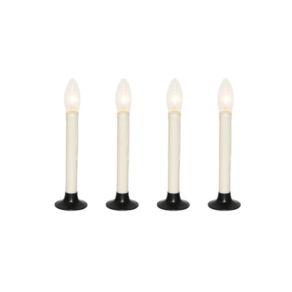 Battery Operated Classic Window Candles - Without Remote - Set of 4 or 6 - Celestial Lights