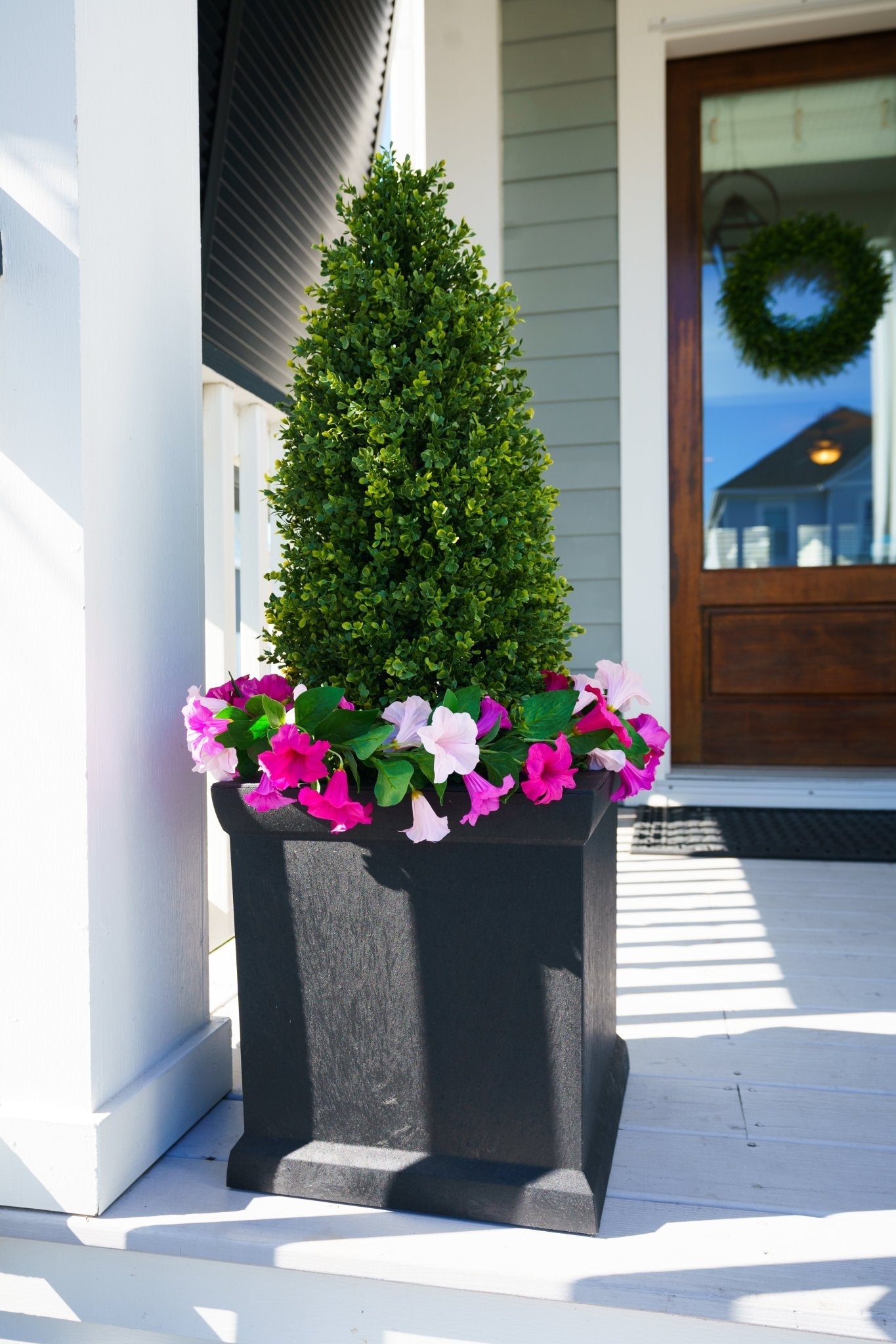Lifelike Boxwood Cone