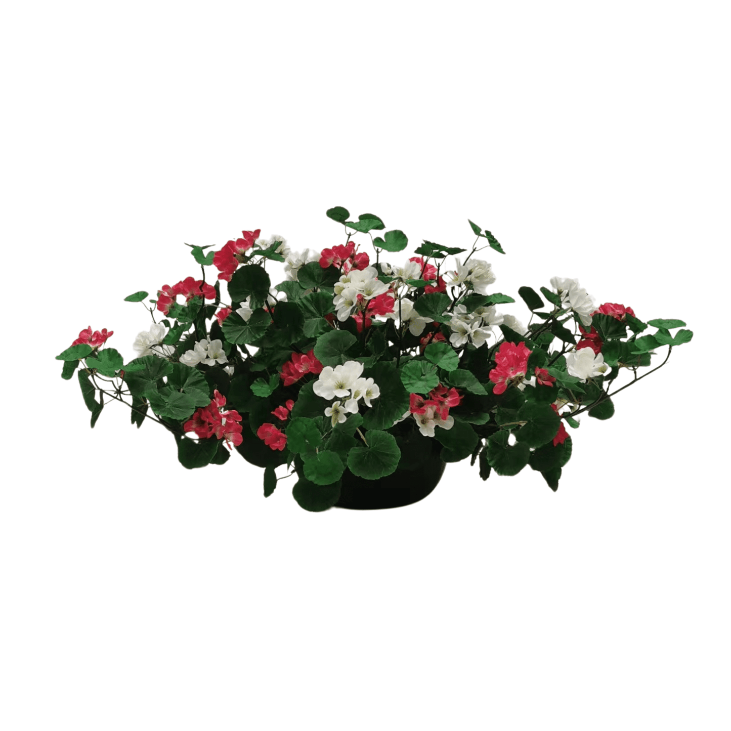Lifelike Geranium Urn Filler - Red