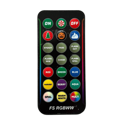 Plug-In Stake Tree with RGBWW LEDs and 50 Color Combination & Function Settings