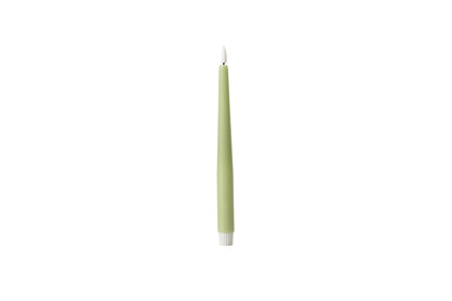Set of 3 Flameless Rechargeable Wax Taper Candles with Remote