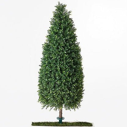 Lifelike Boxwood Cone