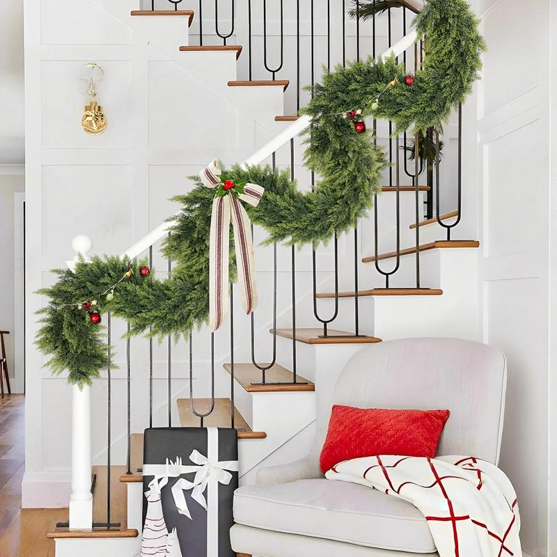 MaryAura® 6ft Cedar Garlands